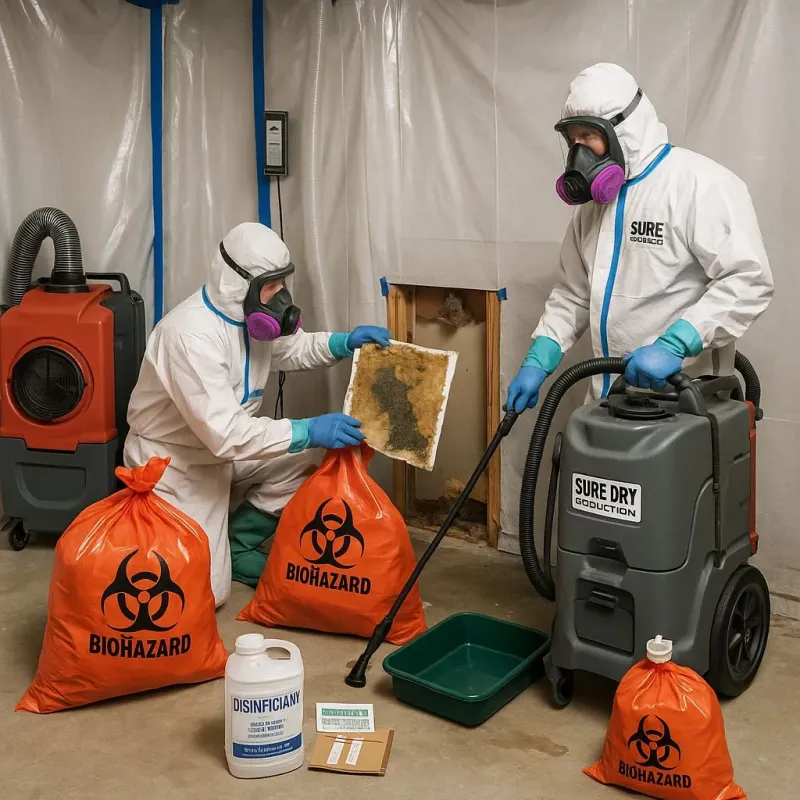 Contaminated Water Handling Protocols process in Hodgeman County, KS